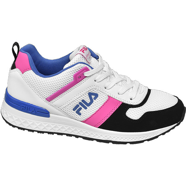 biało-różowo-niebieskie sneakersy damskie Fila 18202044