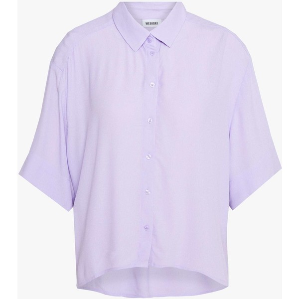 Weekday HALL Koszula lilac purple light WEB21E030