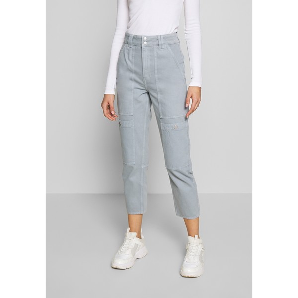 Weekday CLEO TROUSERS Jeansy Relaxed Fit lofty blue WEB21N02V