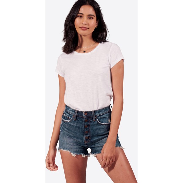 Abercrombie & Fitch Jeansy 'HIGH RISE DENIM SHORTS' AAF1089001000001