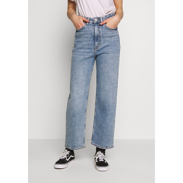 Monki ZAMI VINTAGE Jeansy Relaxed Fit blue MOQ21N018