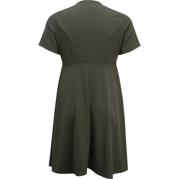 Dorothy Perkins Curve Sukienka 'GREEN V NECK DRESS' DPC0023001000001