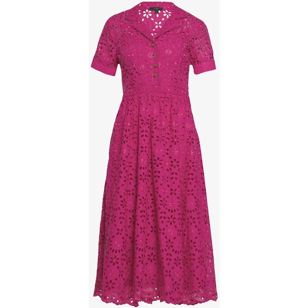 J.CREW MAHALIA DRESS Sukienka koszulowa neon flamingo JC421C048