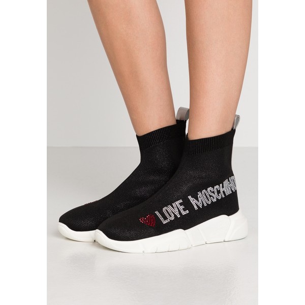 Love Moschino Sneakersy wysokie nero LO911A037