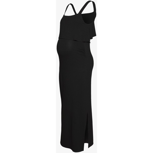 Dorothy Perkins Maternity SLEEVELESS LAYERED DRESS Sukienka z dżerseju black DP829F085