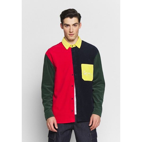 Karl Kani SIGNATURE Koszula red/black/green/yellow/white KK122D00O