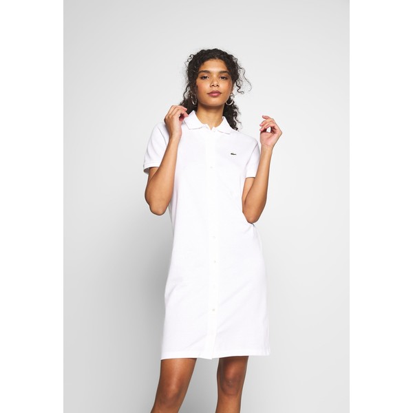 Lacoste EF5468-00-102 Sukienka koszulowa white LA221C03D
