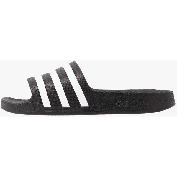 adidas Performance ADILETTE AQUA Sandały kąpielowe core black/footwear white AD541B1QP