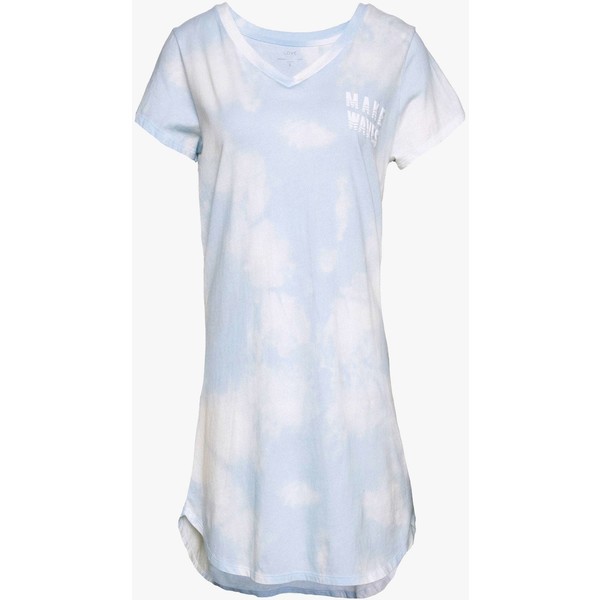 GAP SLEEPSHIRT Koszulka do spania light blue/white GP081P019