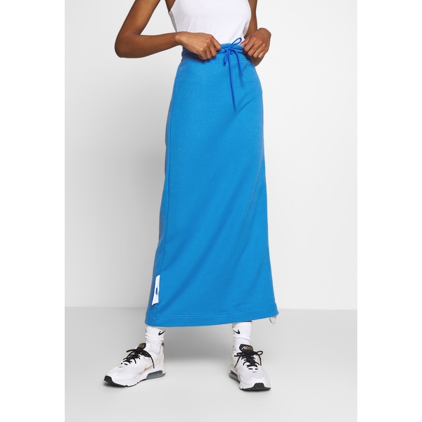 Nike Sportswear Długa spódnica pacific blue/white/soar NI121B00N