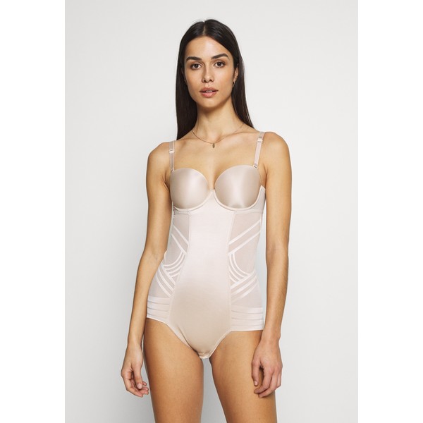 Marks & Spencer London GEO STRAPLESS Body almond QM481C00V