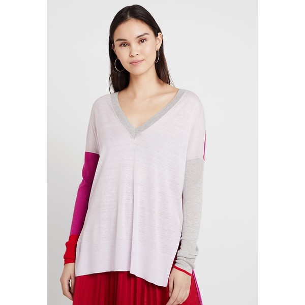 French Connection SPRNG LGHT KNTS CLRBLCK JMPR Sweter pink FR621I03O