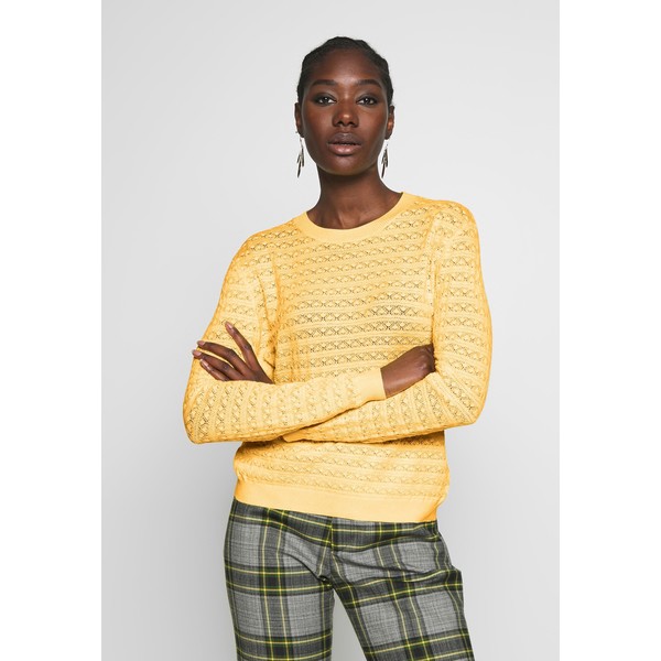 Anna Field SUSTAINABLE OPENWORK JUMPER Sweter yellow AN621I0EC