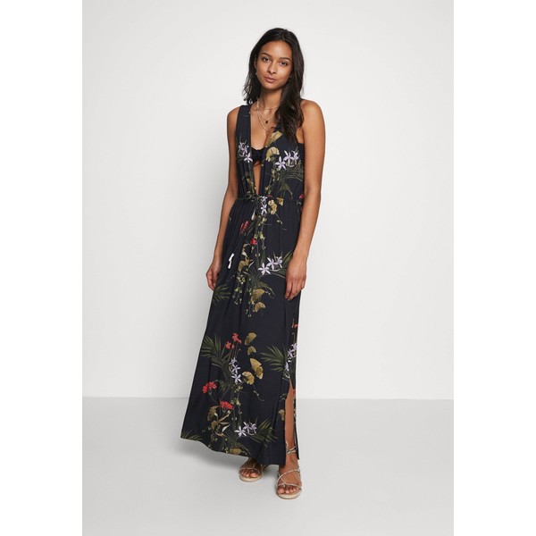 Ted Baker HIGHLAND DEEP MAXI COVER UP Akcesoria plażowe black TE481H00T