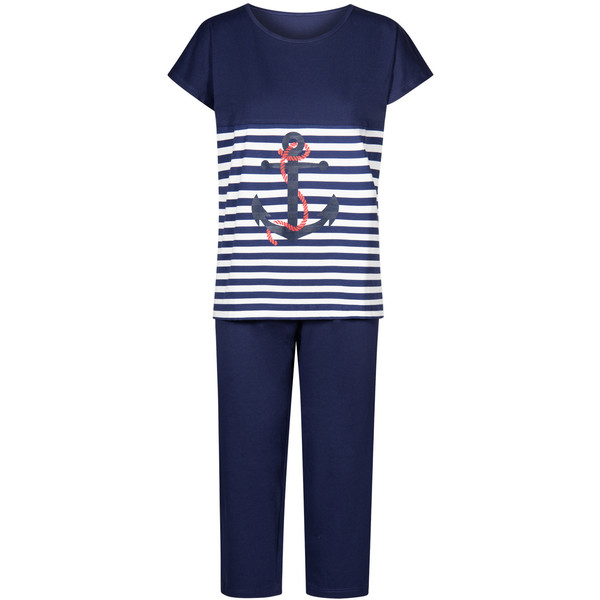 Quiosque Granatowa piżama z marynarskim motywem 5JD622802