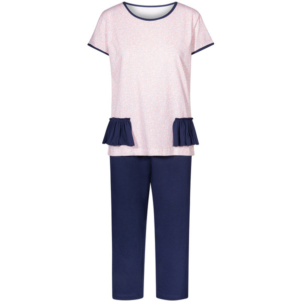 Quiosque Granatowa piżama z różową górą 5JD624802