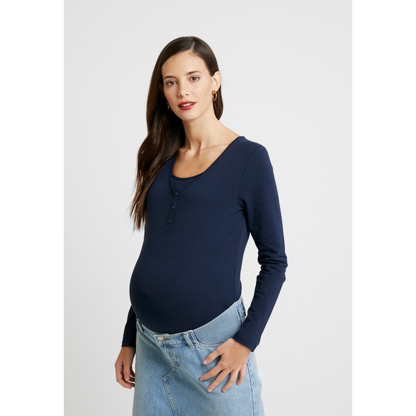 Esprit Maternity NURSING Bluzka z długim rękawem night blue ES929G0DH