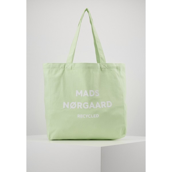 Mads Nørgaard BOUTIQUE ATHENE Torba na zakupy pastel green/white M1451H00I