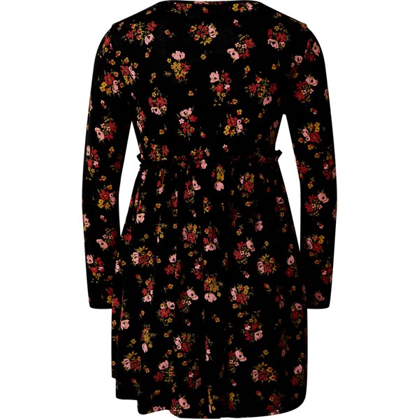Boohoo Letnia sukienka 'FLORAL PRINT SMOCK DRESS' BOH0697001000001