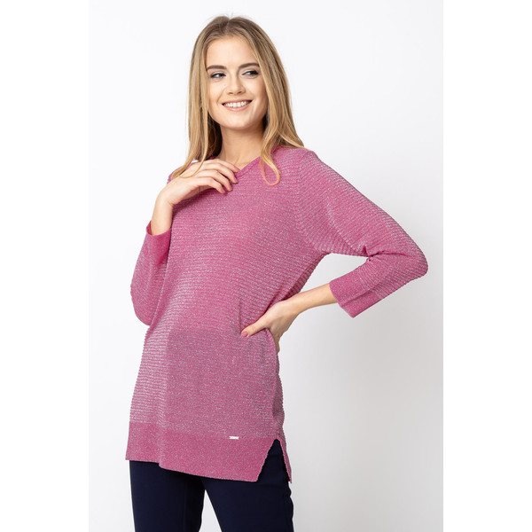 Quiosque Różowy błyszczący sweter 6HF002629