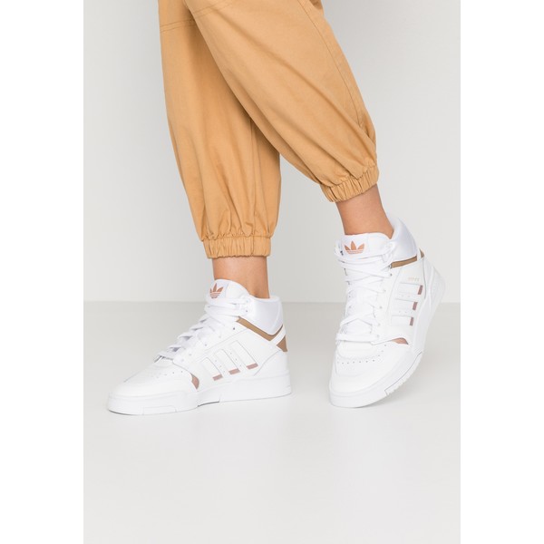 adidas Originals DROP STEP Sneakersy wysokie footwear white/copper metallic AD111A0YK
