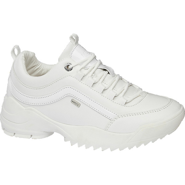 białe masywne sneakersy damskie MEXX 11011303