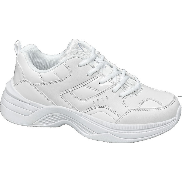 białe masywne sneakersy damskie Vty 1830041