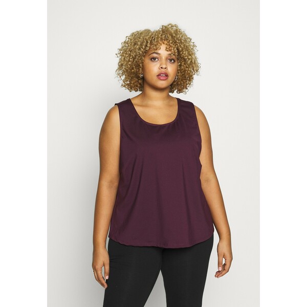 Wolf & Whistle EXCLUSIVE Top plum WOC41D00K