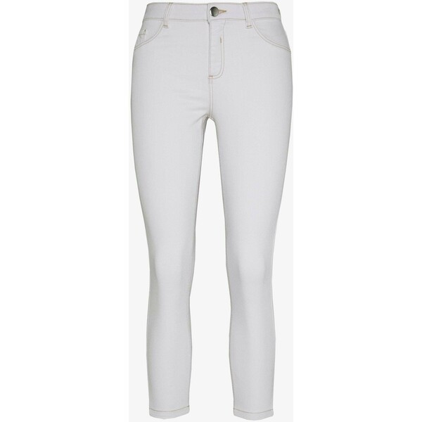 Dorothy Perkins Petite STITCH DARCY Jeansy Skinny Fit white DP721N02F