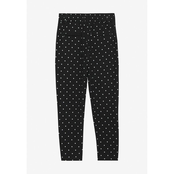 ONLY Petite ONLPOPTRASH EASY DOT PANT Spodnie materiałowe black OP421A04N