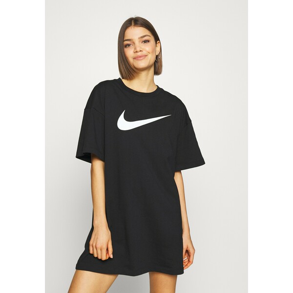 Nike Sportswear Sukienka letnia black/white NI121C01W