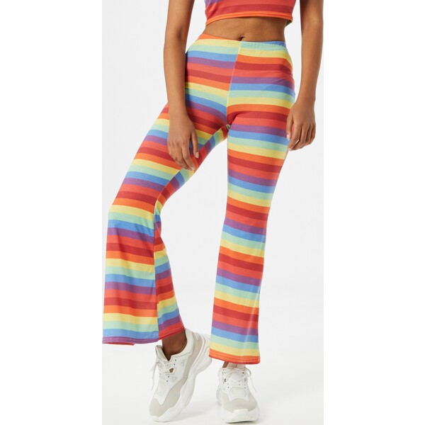 Missguided Spodnie 'Pride Rainbow Stripe' MGD1060001000001