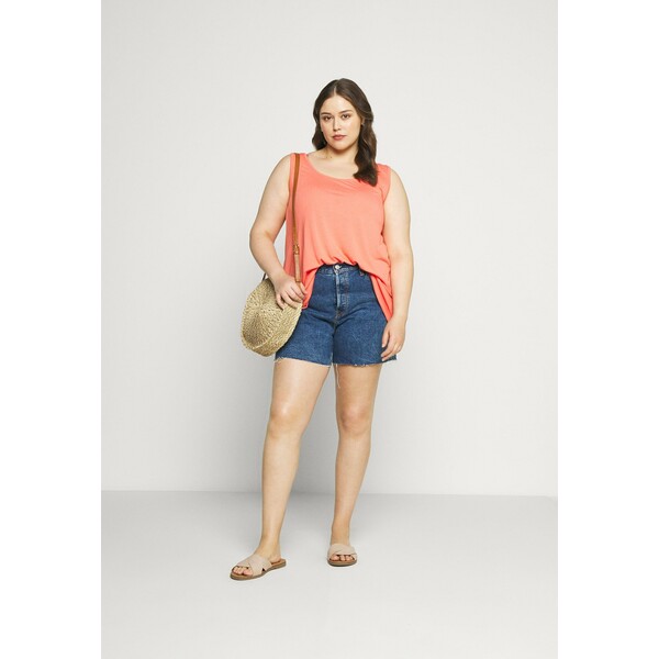 CAPSULE by Simply Be SLEEVELESS SWING 2 PACK Top coral CAS21D01R