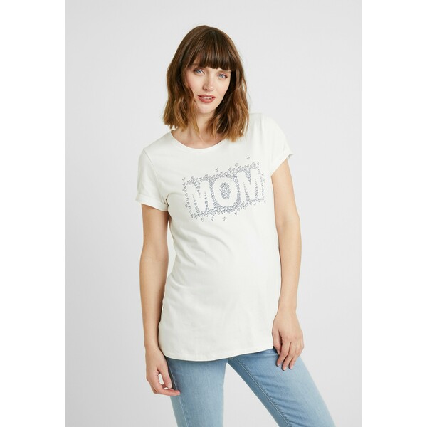 Esprit Maternity T-shirt z nadrukiem offwhite ES929G0DM