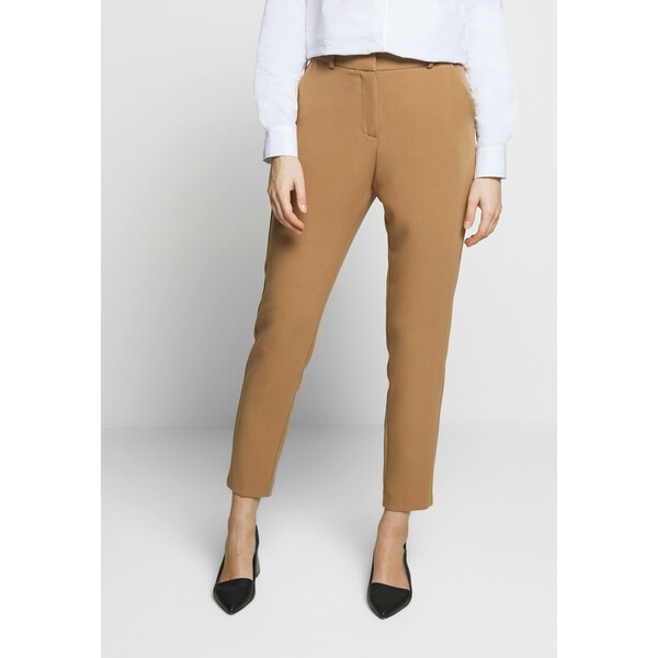 Cream KAYACR STRAIGHT PANTS Spodnie materiałowe luxury camel CR221A073