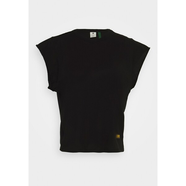 G-Star GSRAW GYRE KNOT T-shirt z nadrukiem black GS121D0NL