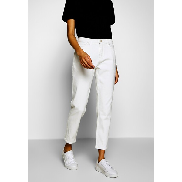 Opus LUCY Jeansy Relaxed Fit offwhite denim PC721N040
