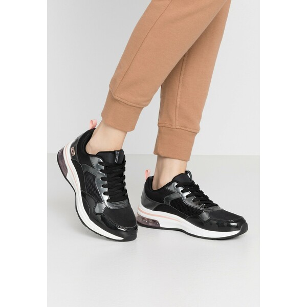 Skechers Sport BOBS AIR Sneakersy niskie black/coral SK211A089