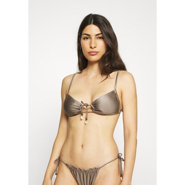 Hunkemöller ALESSANDRA BANDEAU Góra od bikini tan HM181J06S