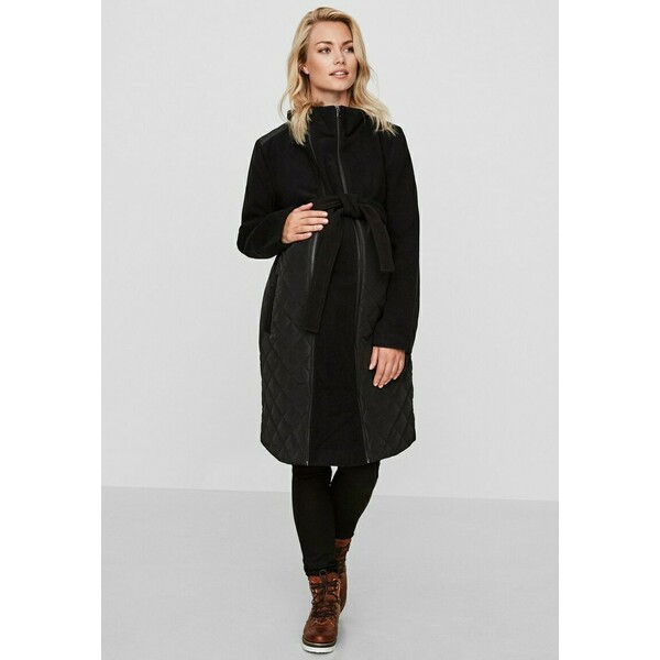 MAMALICIOUS Płaszcz wełniany /Płaszcz klasyczny black M6429M011