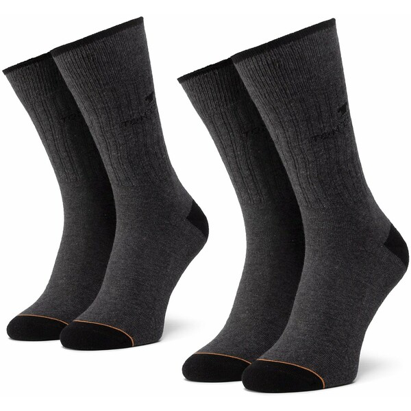 SPORTSOCKS ANTHRACITE (2 PACK=2 PARY) 43-46 Antracyt