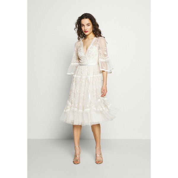 Needle & Thread PENNYFLOWER DRESS Sukienka koktajlowa white NT521C085