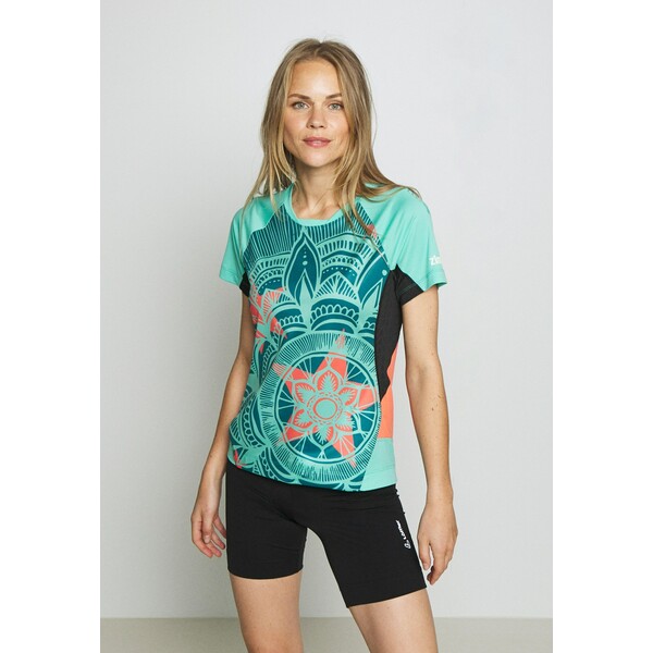 Zimtstern TECHZONEZ T-shirt z nadrukiem florida keys/pacific/living coral ZS441D00L