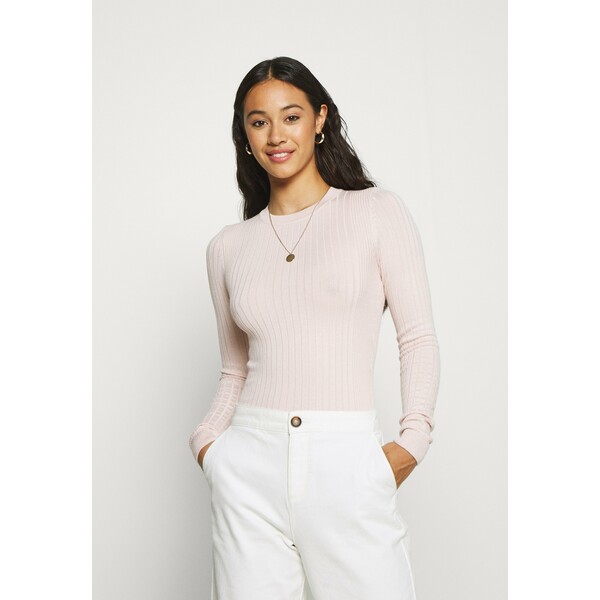 New Look CREW Sweter nude NL021I0E5