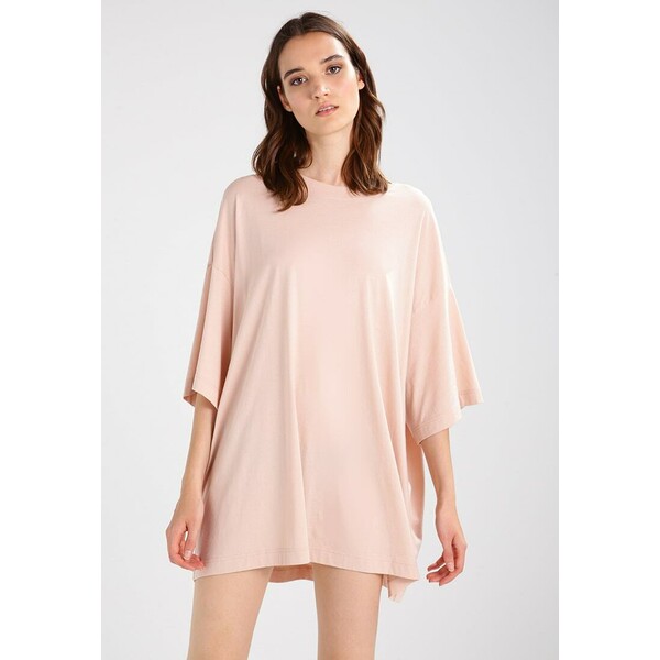 Weekday HUGE DRESS Sukienka z dżerseju pink WEB21C006