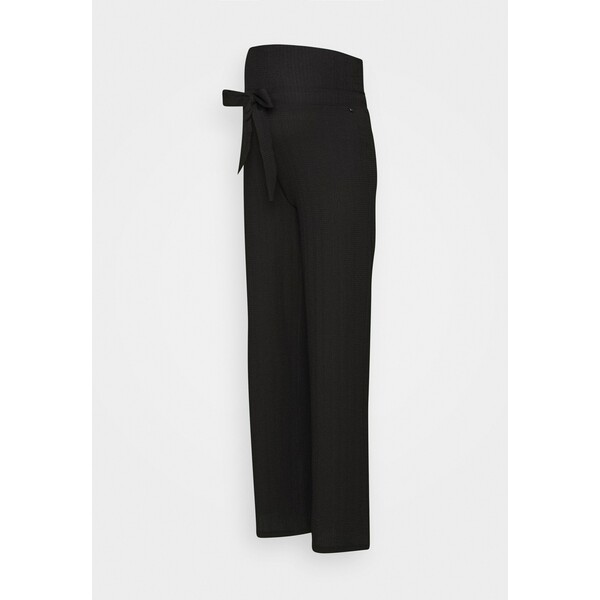 LOVE2WAIT PANTS CRINCLE Spodnie materiałowe black LW229B020