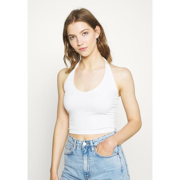 BDG Urban Outfitters JACKIE HALTER Top white QX721D00H