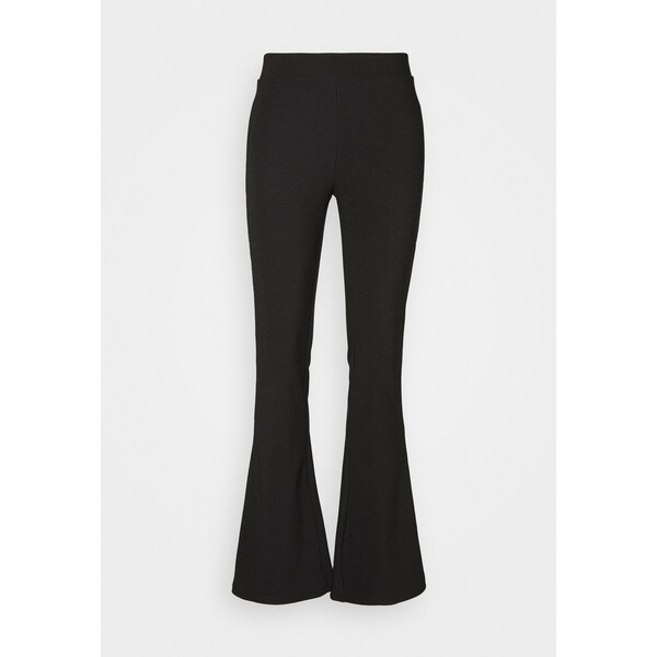 Noisy May NMBILLIE FLARED PANTS Spodnie materiałowe black NM321A083