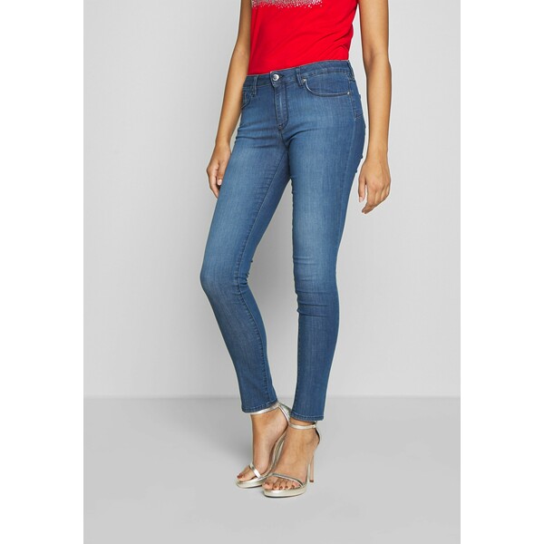 Love Moschino Jeansy Skinny Fit blue LO921N007