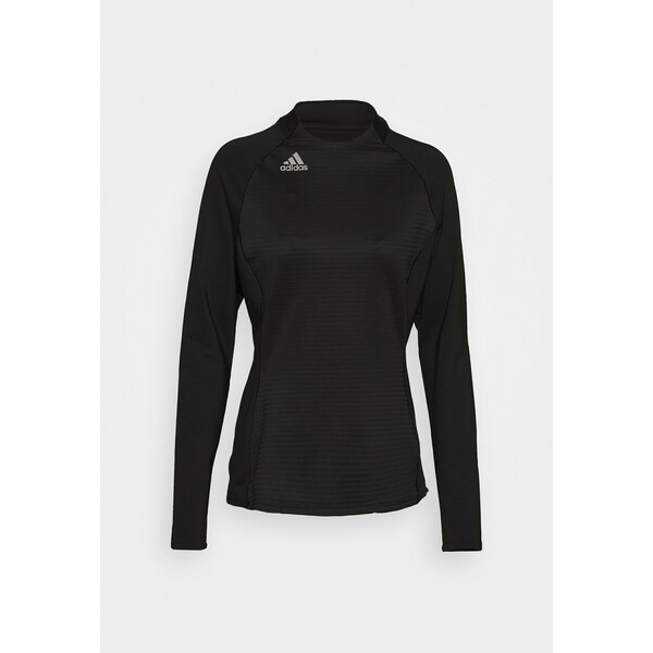 adidas Golf CLOLDREADY MOCK Bluzka z długim rękawem black TA441G00N